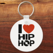 I Love Hip Hop Sleutelhanger (Voorkant)