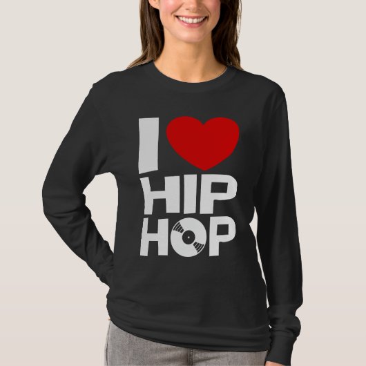 I Love Hip Hop T-shirt (Voorkant)