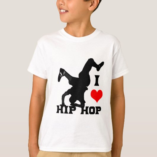 I Love Hip Hop T-shirt (Voorkant)