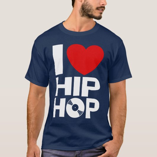 I Love Hip Hop T-shirt (Voorkant)