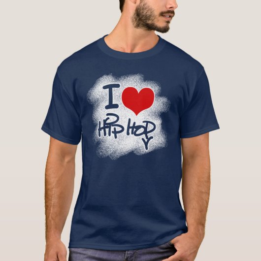 I Love Hip Hop T-shirt (Voorkant)