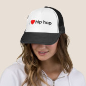 I Love Hip Hop Trucker Pet (In situ)