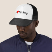 I Love Hip Hop Trucker Pet (In situ)