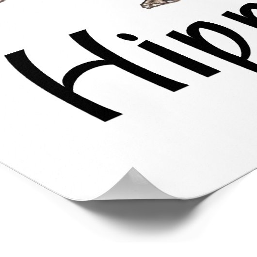 I Love Hippos (2) Poster (Hoek)