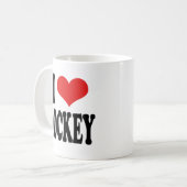 I Love Hockey Koffiemok (Voorkant links)