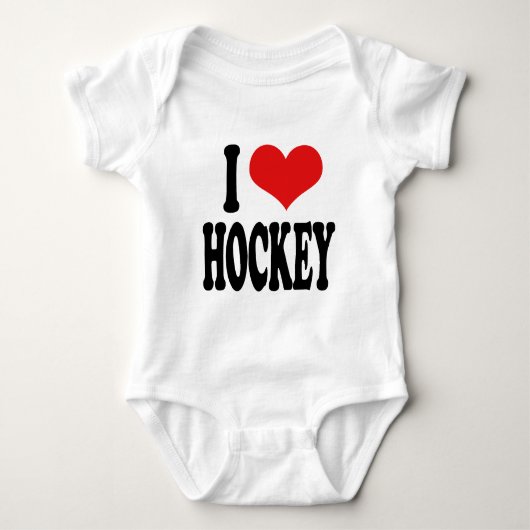 I Love Hockey Romper (Voorkant)