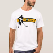 I Love Hockey T-Shirt 2 (Voorkant)