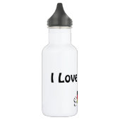 I Love Hockey with German Flag Waterfles (Links)