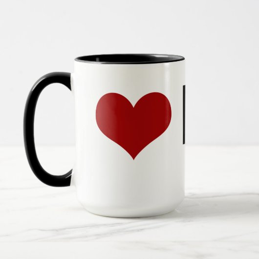 I Love Hogs Red/Black Mok (Links)