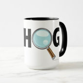 I Love Hogs Red/Black Mok (Voorkant rechts)