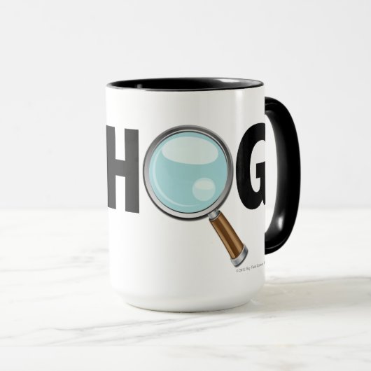 I Love Hogs Red/Black Mok (Voorkant rechts)