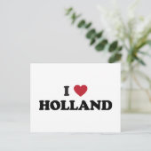I Love Holland Briefkaart (Staand voorkant)