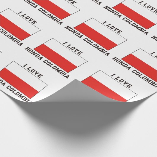 I Love Honda Cadeaupapier (Hoek)