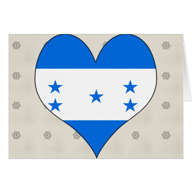 I Love Honduras (Voorkant Horizontaal)