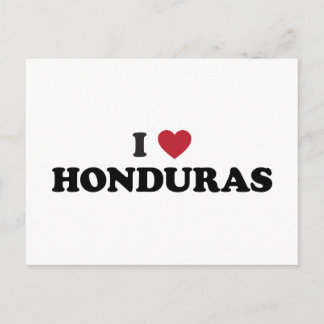 I Love Honduras Briefkaart
