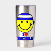 I LOVE HONDURAS  GEÏSOLEERDE DRINKBEKER (Voorkant)