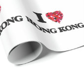 I Love Hong Kong Cadeaupapier (Rol Hoek)