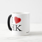 I Love Hong Kong Magische Mok (Voorkant links)