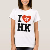 I Love Hong Kong T-shirt (Voorkant)