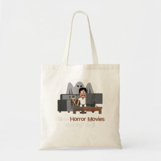 I Love Horror Movies Scary Movie Tote Bag
