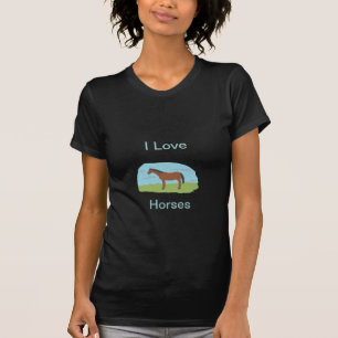 I Love Horses T-Shirt