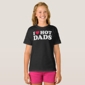 I Love Hot Dads Essential T-Shirt (Voorkant volledig)