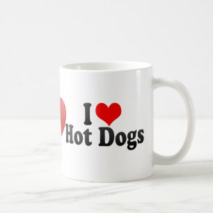 I Love Hot Dogs Koffiemok