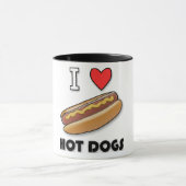 I Love Hot Dogs Mok (Midden)