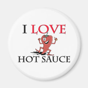 I Love Hot Sauce Magneet
