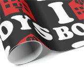 I Love Hotel Boys Cadeaupapier (Rol Hoek)