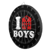I Love Hotel Boys Dartbord (Voorkant Rechts)