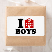 I Love Hotel Boys Etiket (Insitu)