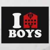 I Love Hotel Boys Flyer (Achterkant)