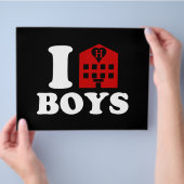 I Love Hotel Boys Flyer (Hand)