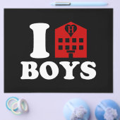 I Love Hotel Boys Flyer (Enkel)