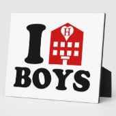 I Love Hotel Boys Fotoplaat (Zijkant)