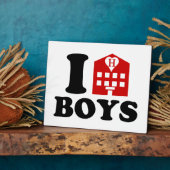 I Love Hotel Boys Fotoplaat (Zijkant)