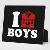 I Love Hotel Boys Fotoplaat (Zijkant)