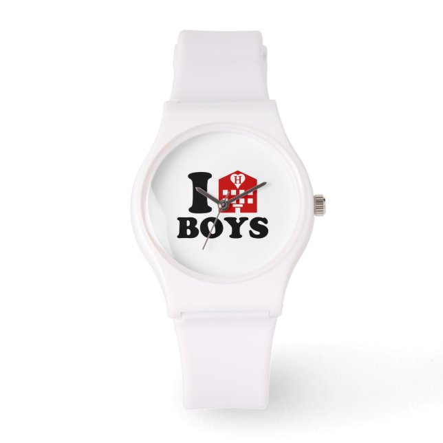 I Love Hotel Boys Horloge (Voorkant)