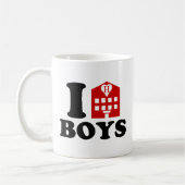 I Love Hotel Boys Koffiemok (Links)