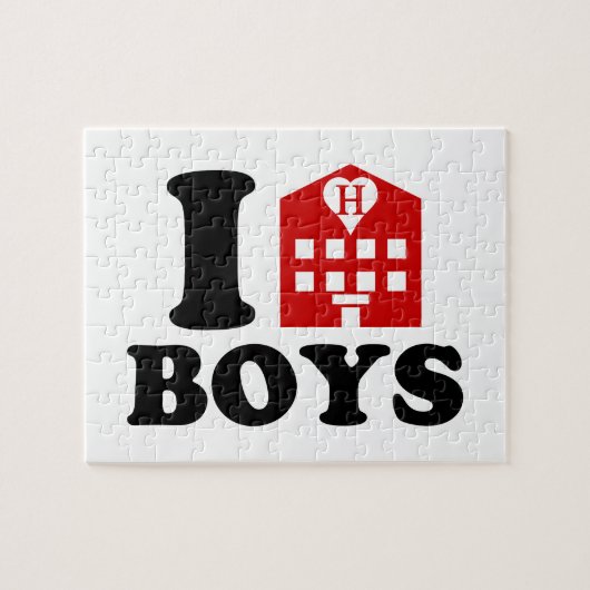 I Love Hotel Boys Legpuzzel (Horizontaal)