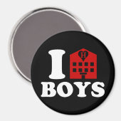 I Love Hotel Boys Magneet (Voorkant / Achterkant)