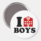 I Love Hotel Boys Magneet (Voorkant / Achterkant)