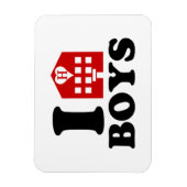I Love Hotel Boys Magneet (Verticaal)
