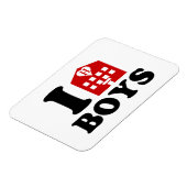 I Love Hotel Boys Magneet (Linkerzijde)