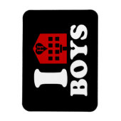 I Love Hotel Boys Magneet (Verticaal)