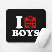 I Love Hotel Boys Muismat (Met muis)