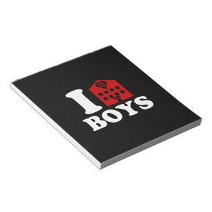 I Love Hotel Boys Notitieblok