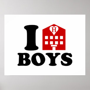 I Love Hotel Boys Poster