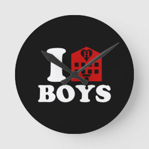 I Love Hotel Boys Ronde Klok